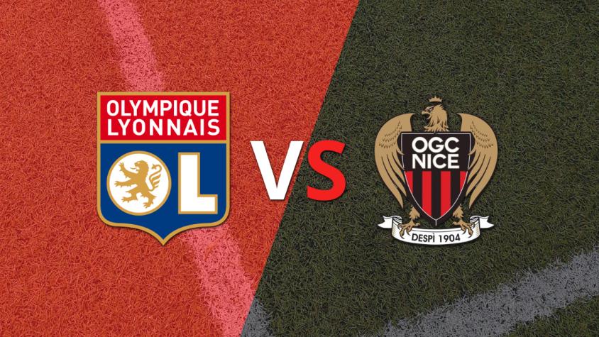 Olympique Lyon y Nice se miden por la fecha 22