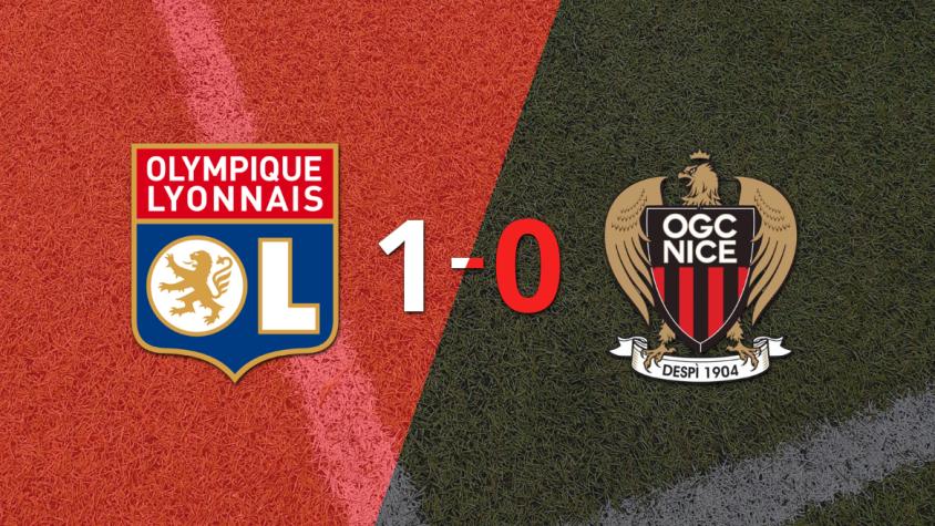 Olympique Lyon le ganó 1-0 a Nice