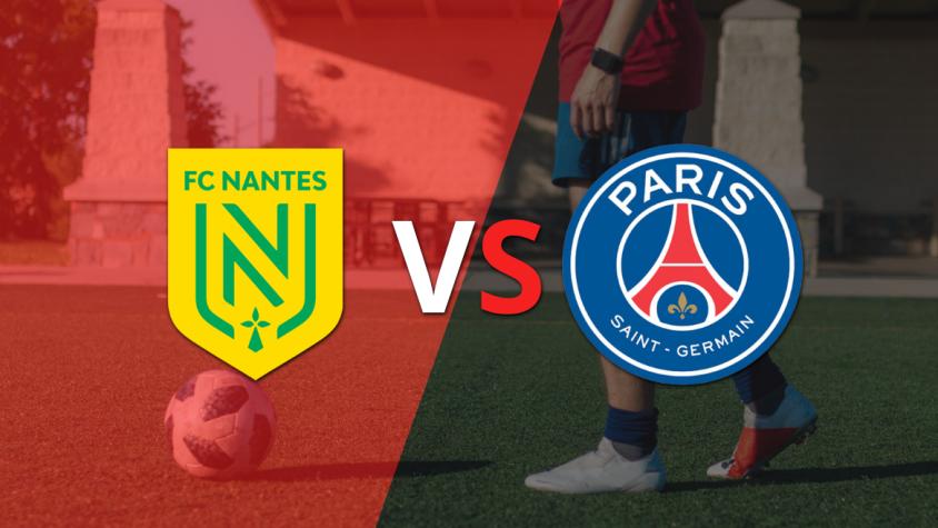 PSG se lleva la victoria parcial 2-0 sobre Nantes
