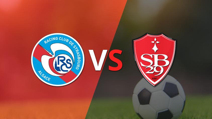 Stade Brestois le está ganando 3 a 0 a RC Strasbourg