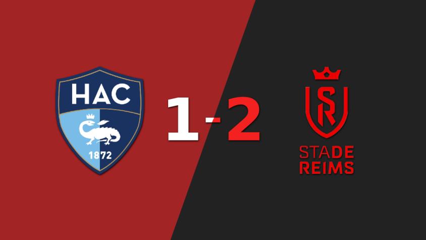 Con dos goles de Mohamed Daramy, Stade de Reims venció a Le Havre AC