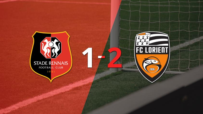 Lorient sacó el triunfo en casa de Stade Rennes