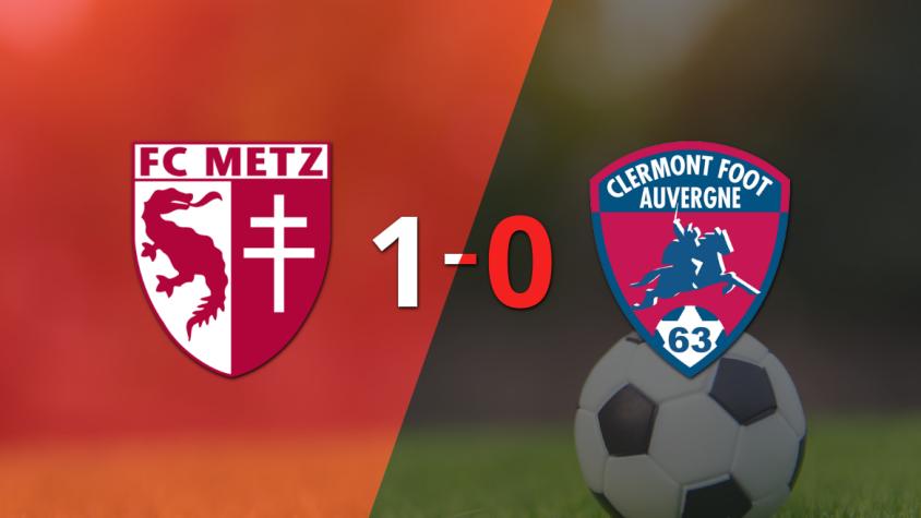 Metz derrotó 1-0 a Clermont Foot con un penal de Georges Mikautadze