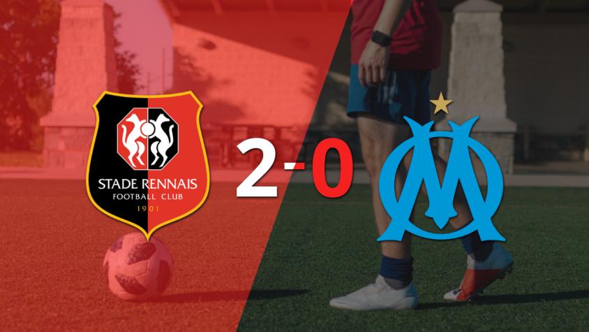 Sólido triunfo de Stade Rennes por 2-0 frente a Olympique de Marsella