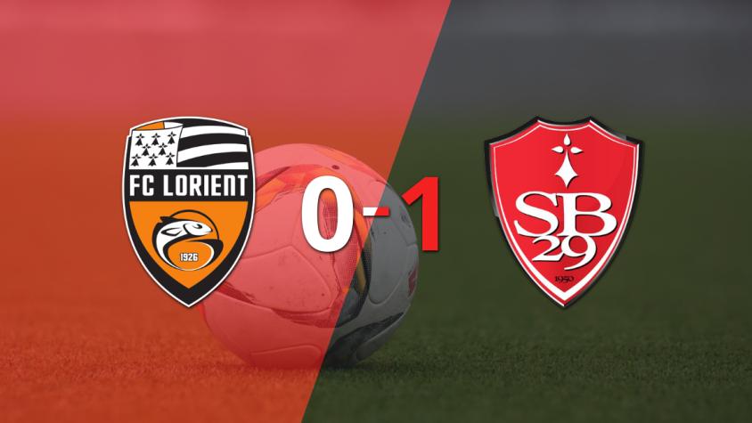 Stade Brestois se quedó con el triunfo 1-0 ante Lorient con un gol de Romain Del Castillo