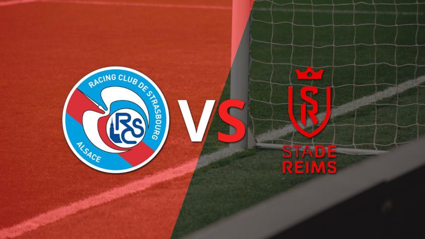 Triunfazo de RC Strasbourg por   3 - 1 ante Stade de Reims