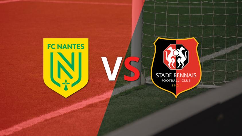 Victoria parcial de Stade Rennes sobre Nantes por 2-0