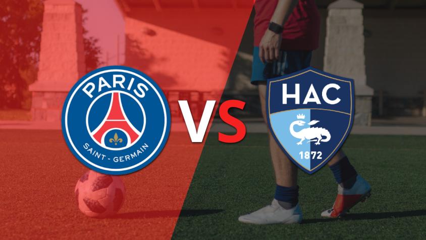 PSG y Le Havre AC empatan en el Parque de los Príncipes