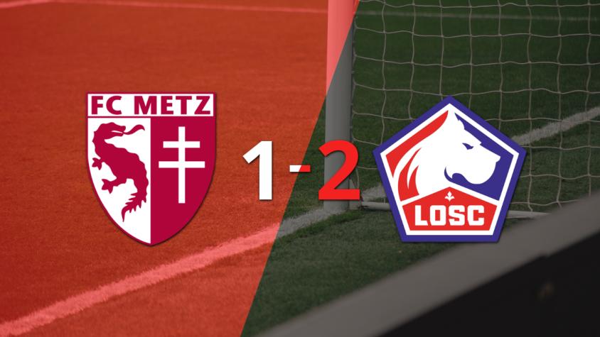 Lille remonta el partido con Metz y sella el triunfo 2 a 1