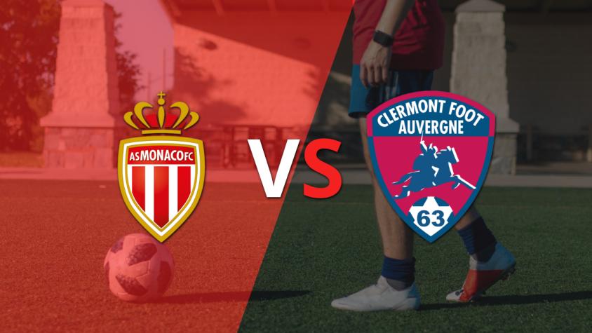 Empieza el partido entre Mónaco y Clermont Foot