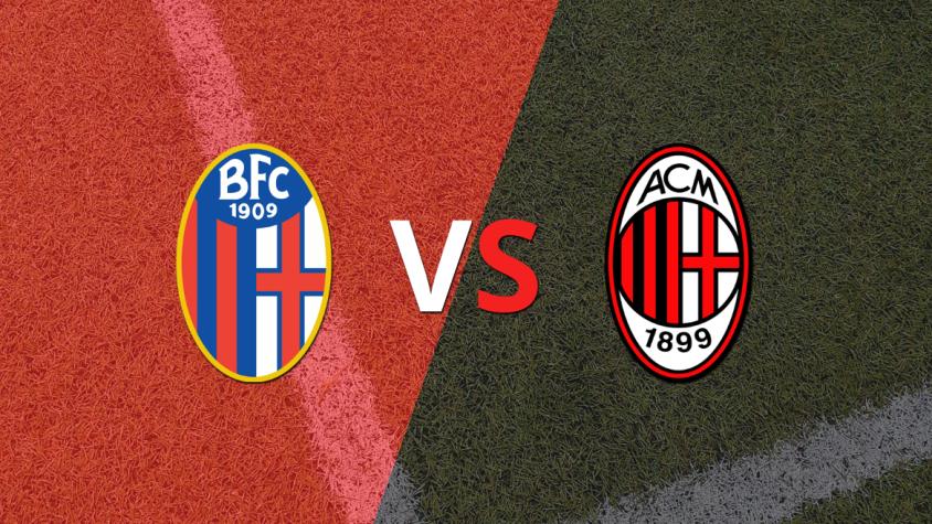 Milan llega al complemento como ganador parcial por 2-0