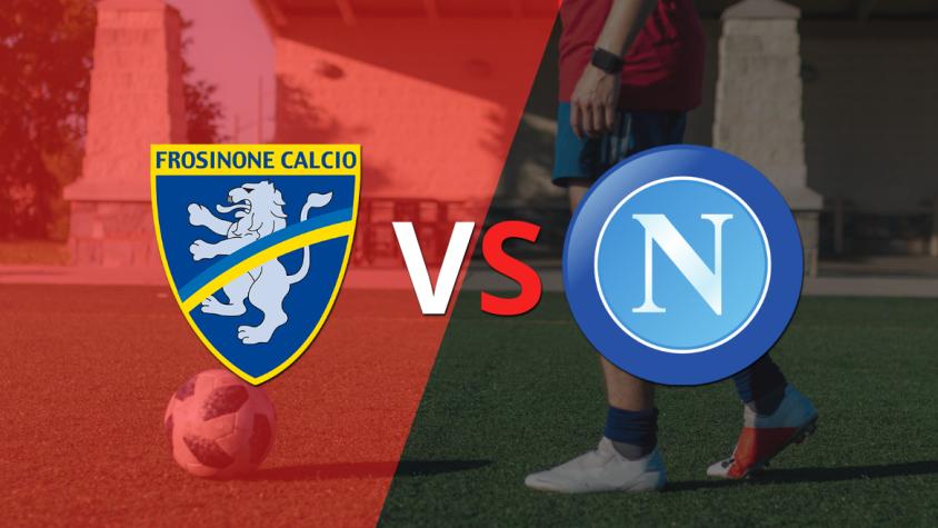 Frosinone se va a enfrentar de local con Napoli en la Fecha 1