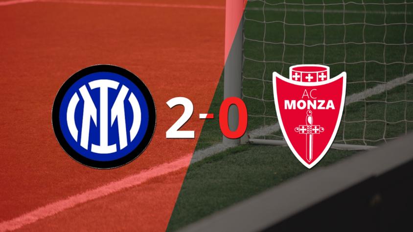 Lautaro Martínez ayudó con doblete a Inter en victoria frente a Monza