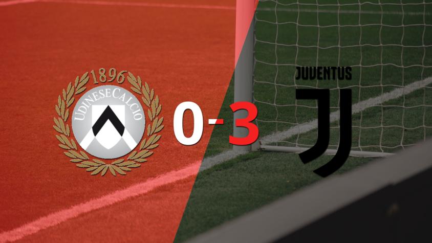 Juventus venció con contundencia a Udinese