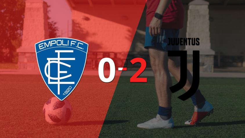 En casa, Empoli perdió 2-0 frente a Juventus