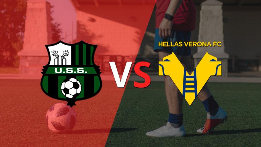 Sassuolo vuelve a convertir ante Hellas Verona