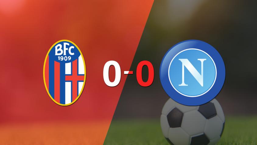 No hubo goles en el empate entre Bologna y Napoli