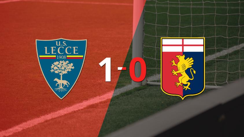 Lecce aprovechó su localía y venció a Genoa