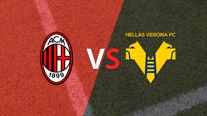 Milan necesita el triunfo ante Hellas Verona para llegar a la cima