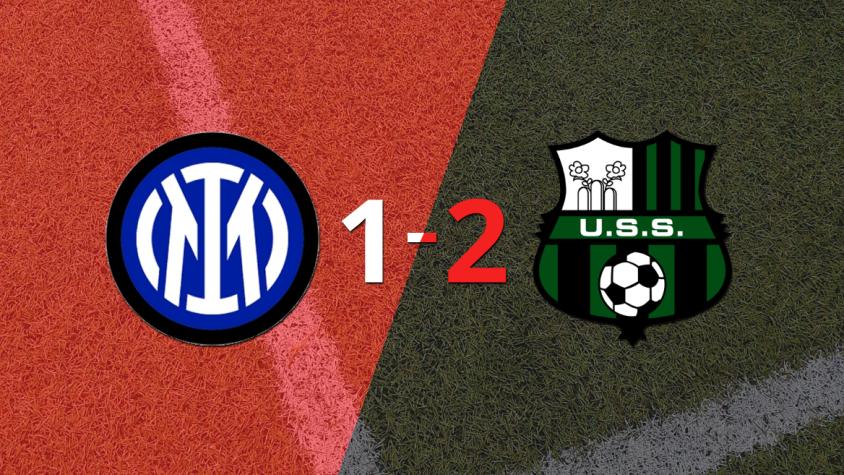 Sassuolo sacó el triunfo 2-1 en su visita a Inter