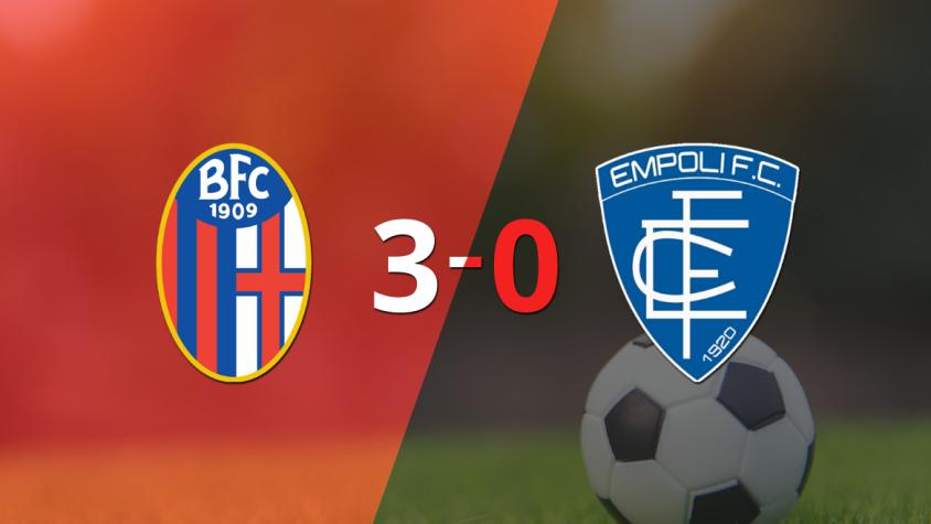 Goleada de Bologna a Empoli con hat-trick de Riccardo Orsolini