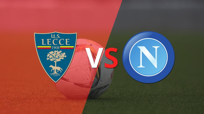 Lecce se enfrentará ante Napoli por la fecha 7