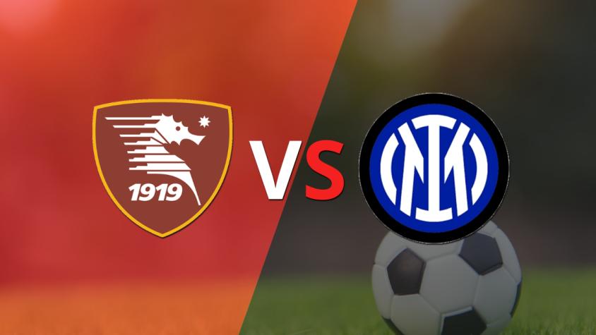 Inter enfrenta a Salernitana buscando seguir en la cima de la tabla