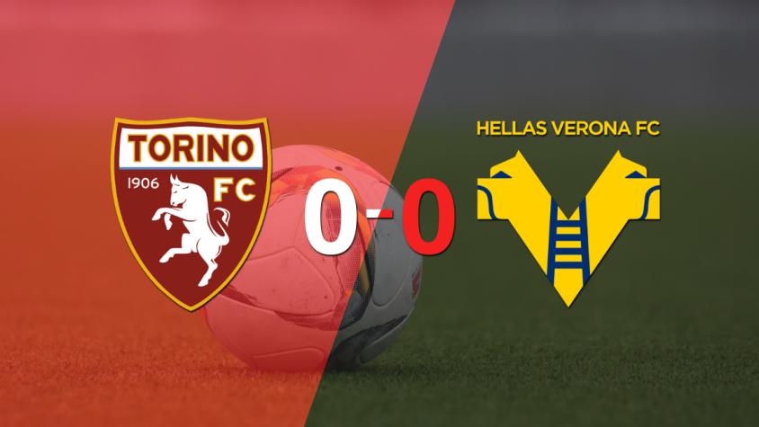 Cero a cero terminó el partido entre Torino y Hellas Verona
