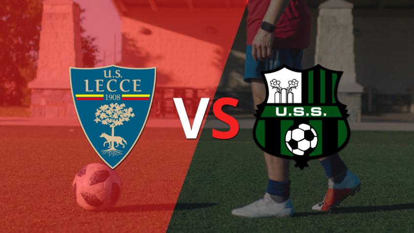 Por la fecha 8 se enfrentarán Lecce y Sassuolo