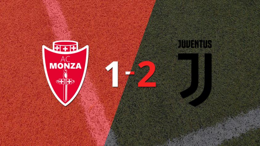 Juventus sacó el triunfo 2-1 en su visita a Monza