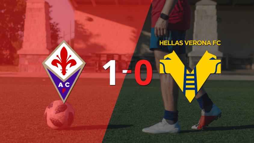 Hellas Verona no pudo en su visita a Fiorentina y cayó 1-0