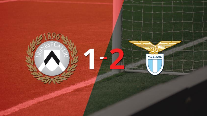 Lazio ganó por 2-1 en su visita a Udinese