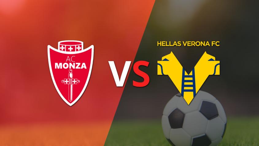 Monza y Hellas Verona empatan sin goles en el inicio del segundo tiempo