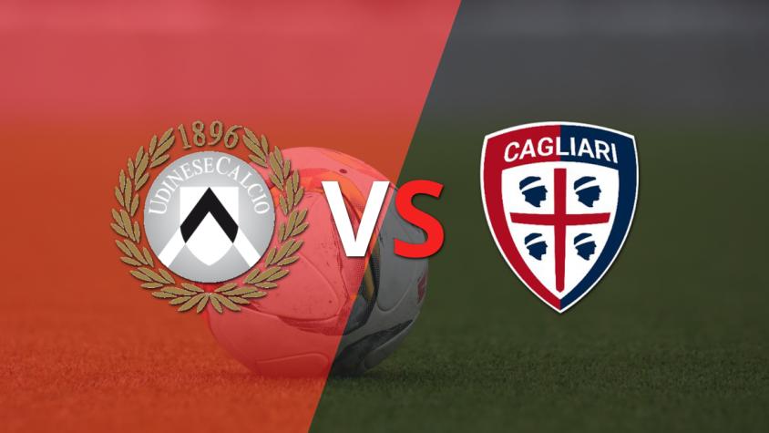Comienza el segundo tiempo del empate entre Udinese y Cagliari