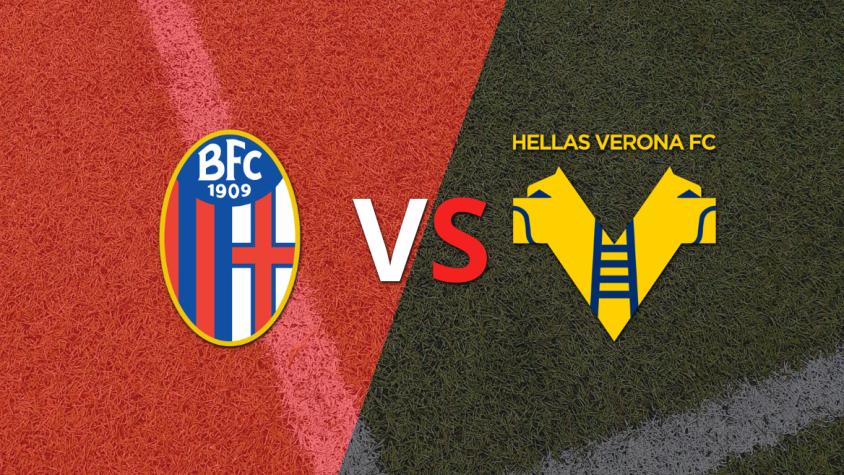 Bologna anota y pasa a superar por 2-0 a Hellas Verona