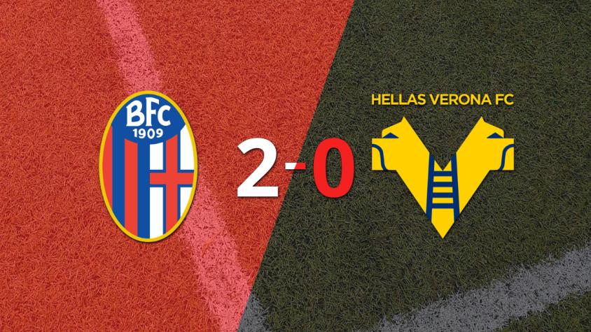 En su casa, Bologna derrotó por 2-0 a Hellas Verona