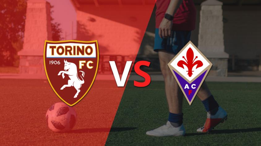 Inicia el segundo tiempo sin goles entre Torino y Fiorentina