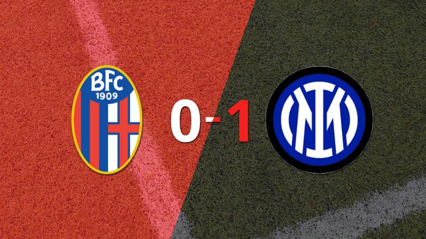 Con gol de Yann Bisseck, Inter se impuso 1 a 0 ante Bologna