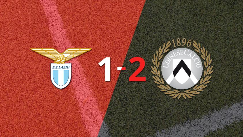 Udinese sacó el triunfo 2-1 en su visita a Lazio