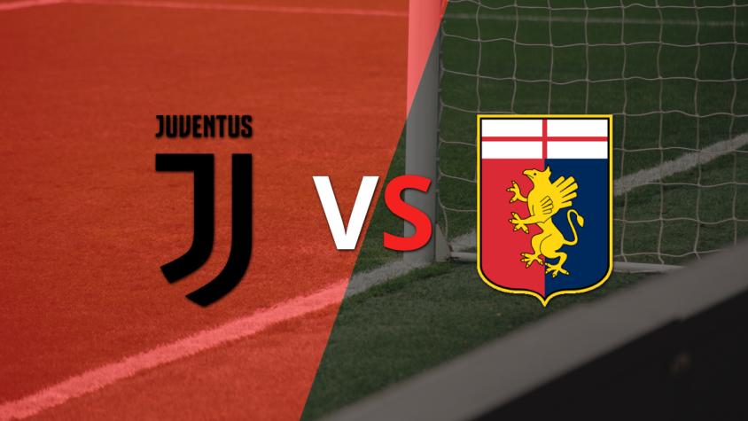 Se juega el segundo tiempo del empate en 0 entre Juventus y Genoa