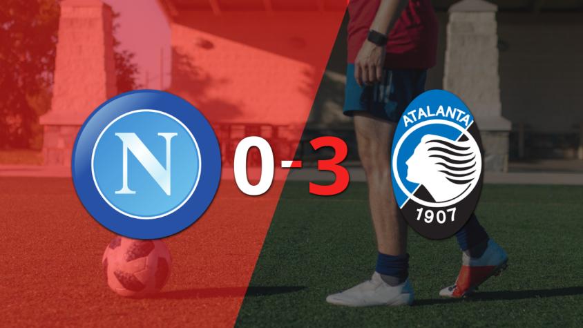 De visitante, Atalanta goleó a Napoli con un contundente 3 a 0
