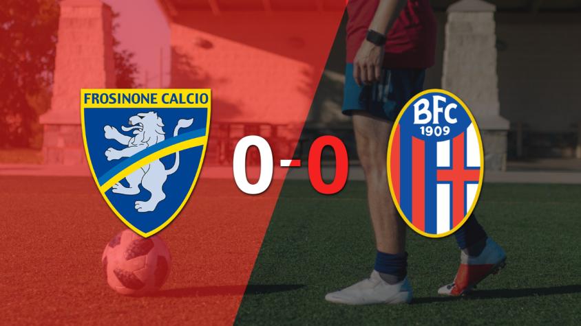 Sin muchas emociones, Frosinone y Bologna empataron 0-0