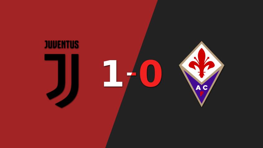 Apretada victoria de Juventus frente a Fiorentina