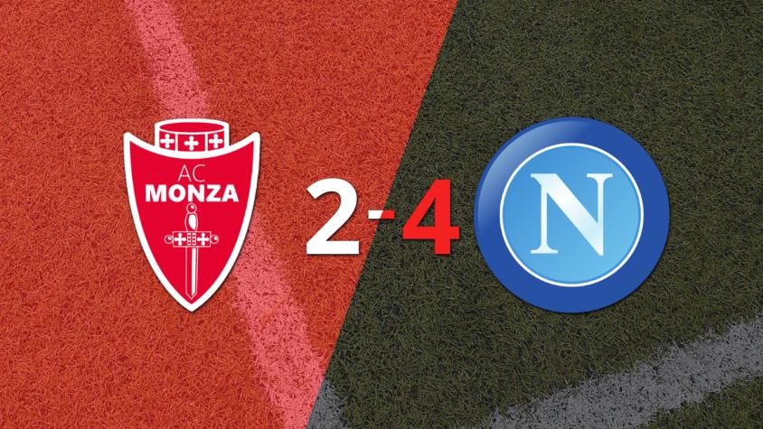 Monza fue goleado en casa por Napoli