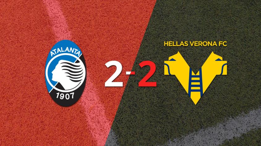 Atalanta y Hellas Verona firman un empate en dos
