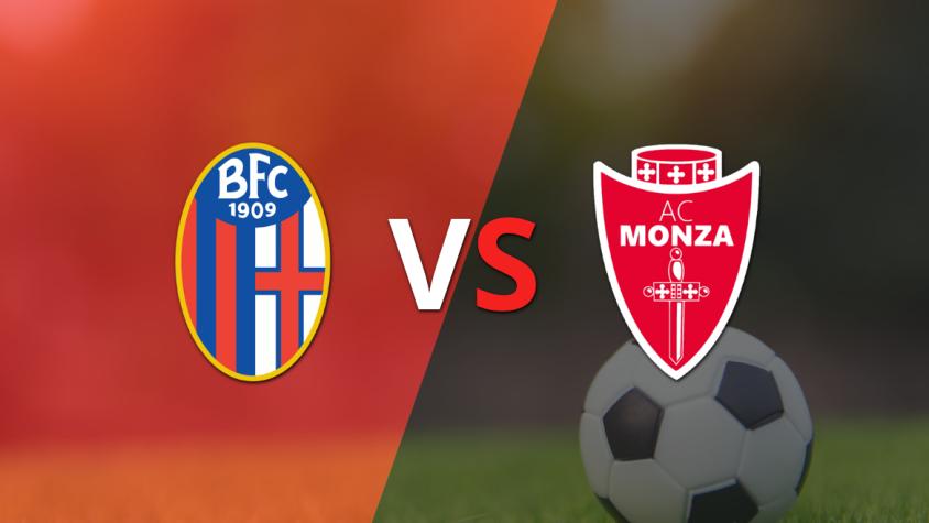 Con un empate en 0, empieza el segundo tiempo entre Bologna y Monza
