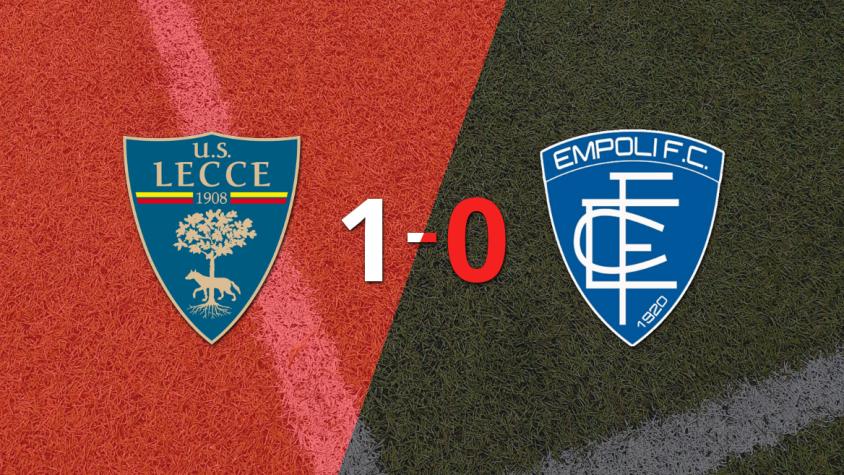 Lecce derrotó 1-0 a Empoli