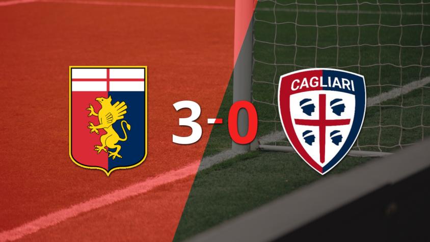 Tranquila victoria de Genoa por 3 a 0 frente a Cagliari
