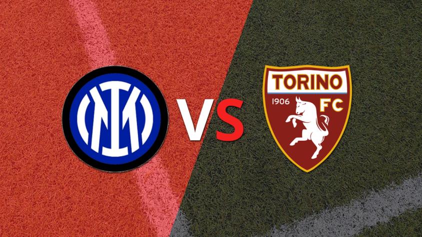 El segundo tiempo comienza sin goles entre Inter y Torino