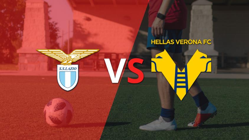 Inicia el segundo tiempo sin goles entre Lazio y Hellas Verona